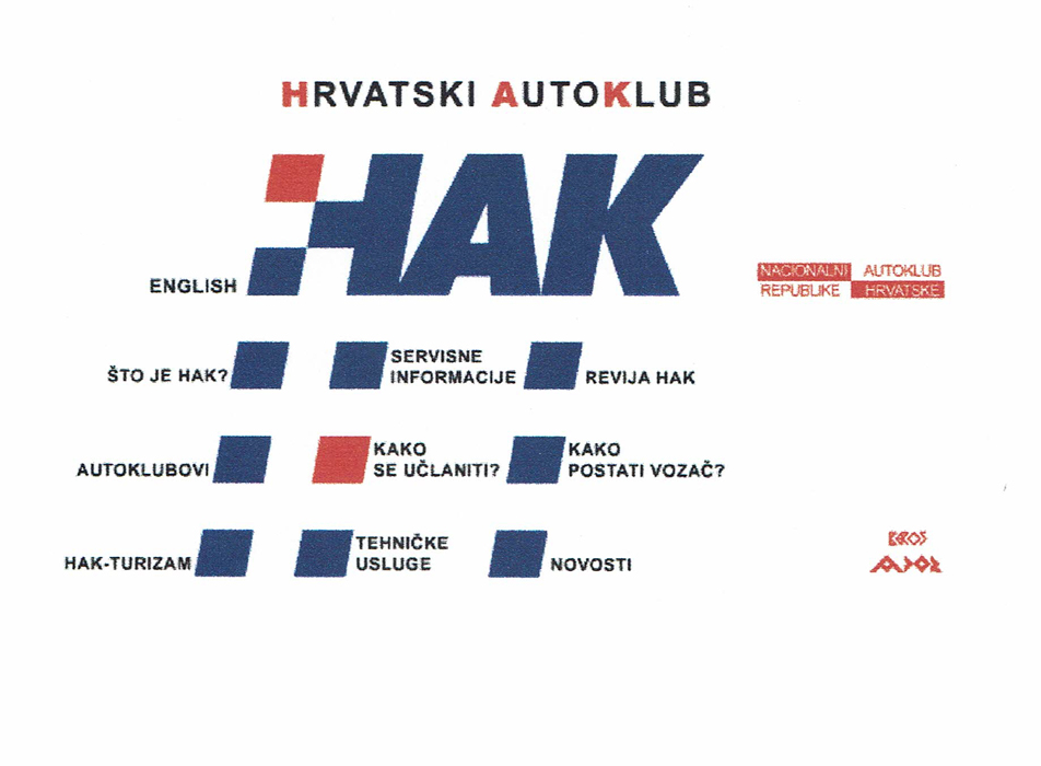 HAK website screenshot